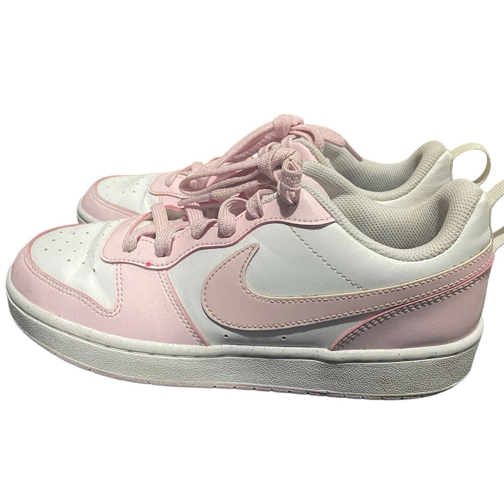 Nike Pastel Pink and White Sneakers
